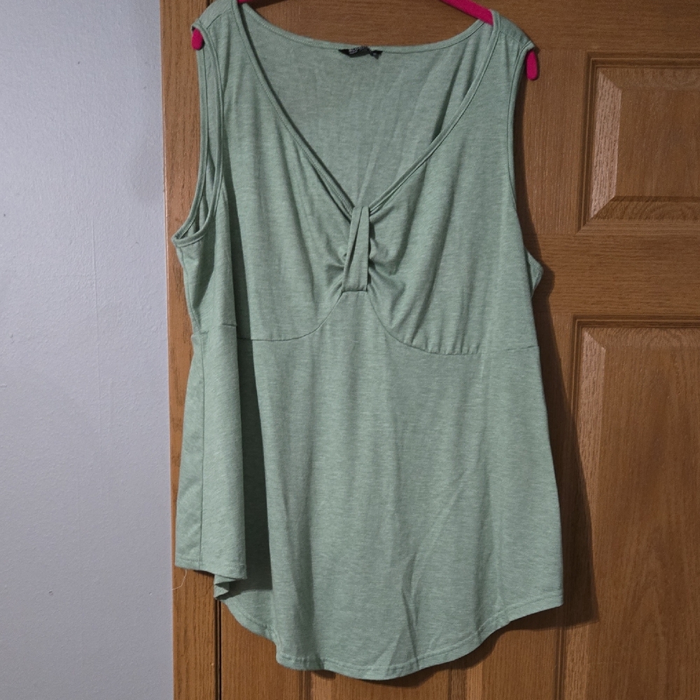 BloomChic Light Green Tank Top